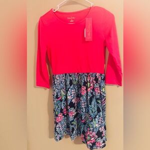 Lilly Pulitzer Giavonna Dress High Tide Pineapple Paradise